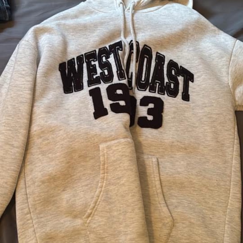 Gray West Coast Hoodie
